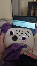 Беспроводной геймпад GamePro GPX13W 2.4G/BT 5.1/USB (Switch/PC/iOS/Android) RGB White фото от покупателей 1