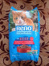 Сухой корм для кошек Reno Говядина 10 кг (5999566110245)