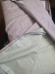Комплект постільної білизни MirSon сімейний 2 x 143x210 см Royal Soft 0845 + 0843 Mabel сатин (2200008070885)