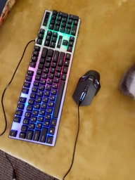 Клавиатура и мышь Hoco GM18 Luminous gaming keyboard and mouse set (Russian version)