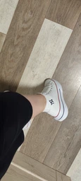 Женские кеды высокие Skechers 185063 WNVR 38 (8US) 25 см Белые (197627538082) фото от покупателей 3
