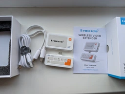 Lemorele Бездротовий HDMI Wireless адаптер, Full HD 60Hz, передавач і приймач, для телевізора, проєктора, ПК, до 50 метрів фото від покупців 1