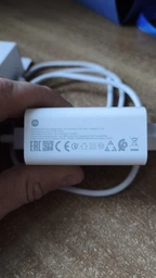 Зарядний пристрій Xiaomi Turbo Charger 67W з кабелем Fast Charger Adapter MDY-12-EH для Redmi Note Poco. Швидке заряджання фото от покупателей 3