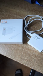 Зарядний пристрій Xiaomi Turbo Charger 67W з кабелем Fast Charger Adapter MDY-12-EH для Redmi Note Poco. Швидке заряджання фото от покупателей 2
