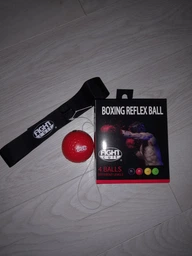Тренажер для реакції Boxing reflex ball (м'яч на гумці 4 штуки) Fight Cult 2504 фото від покупців 1