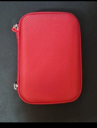 Чехол для внешних HDD 2.5" Guanhe-23 Кейс органайзер красный фото от покупателей 1