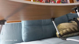 Столик кроватный для ноутбука планшета MLT T39 Dark Blue 60 x 40 x 25.5 см фото от покупателей 5