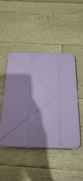 Чехол для планшета BeCover Ultra Slim Origami для Apple iPad Air 11" M2 2024/iPad Air 11" M3 2025 с креплением Apple Pencil Transparent/Gray (BC_711390) фото от покупателей 7