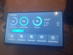 Телевизор смарт Smart TV LED 34" с пультом управления Android 15