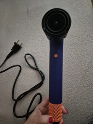 Професійний фен для волосся Hair Dryer + насадка, 1600 Вт синій ( Supersonic HD18 ) фото від покупців 18