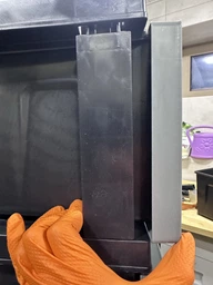 Комод Efe plastics пластиковый R-Plastic на 8 ярусов серо-черный