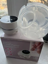 Молоковідсмоктувач акумуляторний бездротовий Breast Pump Model 1 відсмоктувач молока потужний портативний електричний зціджувач 9 режимів 3 рівні 240 мл (BPA Free) фото від покупців 4