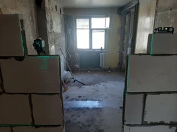 Лазерный уровень нивелир Laser Level 4D 2 аккумулятора 16 линий зеленый луч в сумке синий фото от покупателей 13