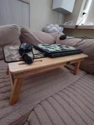 Бамбуковый столик подставка для ноутбука 17" MLT Home Zen 32NEW с активным охлаждением регулировкой высоты и наклона фото от покупателей 1