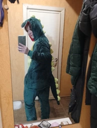 Пижама Кигуруми My Kigu Женская Дракон Динозавр Зеленый Размер M 155-165 см (102341)