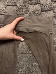 Жіночі безшовні колготки з низькою талією, 5 den, One size, тілесні
