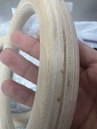 Деревянные гимнастические кольца со стропами Troli Wooden Rings with Slings 4,5 метра х 25мм 28мм фото от покупателей 3
