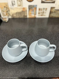 Набір чашок Limited Edition Coffee 2 шт 200 мл із блюдцями (RX-N24704) фото від покупців 1