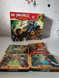 Конструктор Lego Ninjago Автомобіль-трансформер Джея, 387 деталей 71856