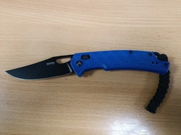 Ніж складаний SRM Retriever 9201-PL Синій фото від покупців 5