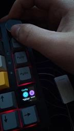 Механічна ігрова клавіатура AJAZZ AK820 RGB Pro для геймерів: Hot-Swap, Gasket Mount, 81 клавіша, PBT кейкапи провідна White-Purple фото від покупців 8
