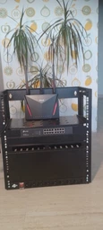 Кронштейн настенный CMS 19" 12U 280 - 480 мм Черный (CMS-WB12U-480V-BK) фото от покупателей 1