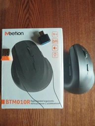 Мышь Meetion BTM010R RGB Bluetooth/Wireless Black (MT-BTM010R-A)