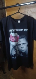 Футболка EPIC мужская Fight Club (Бойцовский Клуб) черная размер XS фото от покупателей 1