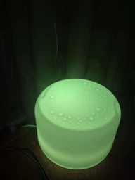 Увлажнитель воздуха ночник аромадиффузор ультразвуковой для дома с led подсветкой на 7 цветов и пультом 500 мл фото от покупателей 5