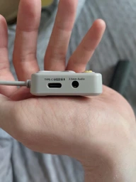 Мобільна ігрова звукова карта Plextone GS5 PRO 5 в 1 usb Typec-C Hi-Res з адаптером зарядного пристрою фото від покупців 1
