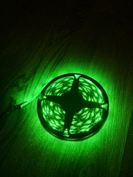 Умная светодиодная LED лента гирлянда Smart RGB 5050 с Bluetooth приложением + пульт. Комплект 5 метров водостойкий работает от USB и Powerbank (Павербанка) черная фото от покупателей 2