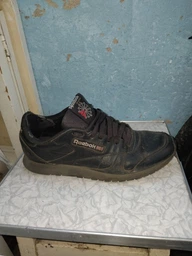 Мужские кроссовки кожаные Reebok Classic Leather 100008491 5905588398639 45 (11.5US) 29.5 см Белые (5905588398707)