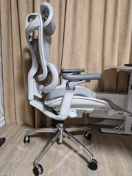 Крісло офісне з підставкою для ніг Sihoo DORO C300 Pro Mesh Black with footrest фото від покупців 5