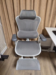 Крісло офісне з підставкою для ніг Sihoo DORO C300 Pro Mesh Black with footrest фото від покупців 4