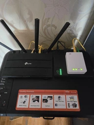 Бесперебойник для роутера UPS 5V, 9V, 12V 10400mAh Павербанк для роутера Wi-Fi (интернета) Черный фото от покупателей 4