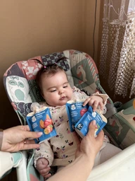 Дитяче пюре Gerber Pouch Яблуко та груша, 90 г (7613036345507) фото від покупців 17