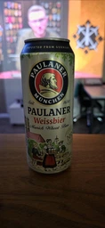 Упаковка пива Paulaner Weissbier светлое нефильтрованное 5.5% 0.5 л x 24 шт (4066600601920)