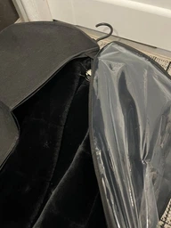 Чехол для одежды RZTK DressBag 60x130 см на молнии Черный полупрозрачный фото от покупателей 1