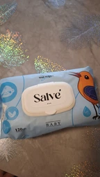 Салфетки влажные Salve детские синие 72 шт (5853954200515)