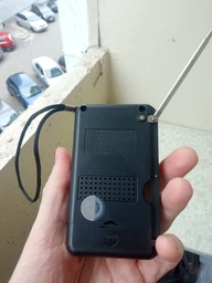 Радиоприемник карманный 3-диапазонный с аккумулятором JOC TG-66 Black (00-0001363)