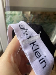ЖІночий бавовняний спортивний комплект Calvin Klein топ та лосіни для тренувань, чорного кольору, ромір XL фото от покупателей 1