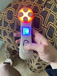 Микротоковый массажер для лица и шеи RF & EMS Beaty Instrument с микротоками 9 режимов лифтинг LPG и тонус кожи для омоложения с микротоками электрический аккумуляторный фото от покупателей 11