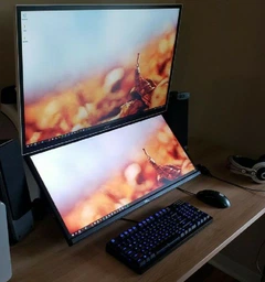 Настольное крепление для монитора RZTK NB-F100A 22-35'' до 12кг VESA 75x75/100x100мм Black + кабель USB3.0 1.5 м