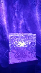 Ночник от USB куб звездное небо LED настольная RGB лампа 16 цветов для спальни и детской + пульт фото от покупателей 12