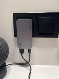 Зарядний пристрій UGREEN Nexode Pro 65W GaN Ultra-Slim Fast Charger (x753), мережевий, PD3.0, QC4.0, USB-С, USB-A, ультратонкий фото від покупців 1