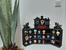 Модульный Раскладной Домик для Фигурок Stranger Things Kinder Joy Funko Pop Stand / Display / Для 24 Фигурок из Сериала Странные Дела фото от покупателей 1
