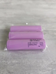 Акумулятор 18650 Samsung INR 18650 35E 3500 mAh Li-ion 3.7V 3 штуки в наборі, 8А (13А) фото от покупателей 1