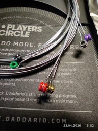 Струны для электрогитары D'Addario XTE1046 XT Electric Nickel Plated Steel Regular Light (10-46)