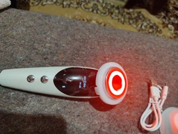 Микротоковый массажер для лица и шеи 7 режимов RF-лифтинг EMS с микротоками от отеков лифтинг и тонус кожи для омоложения фото от покупателей 14