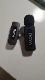 Беспроводной петличный микрофон BOYA BY-V10 v2.0 Type-C для Android и iPhone 17/16/15